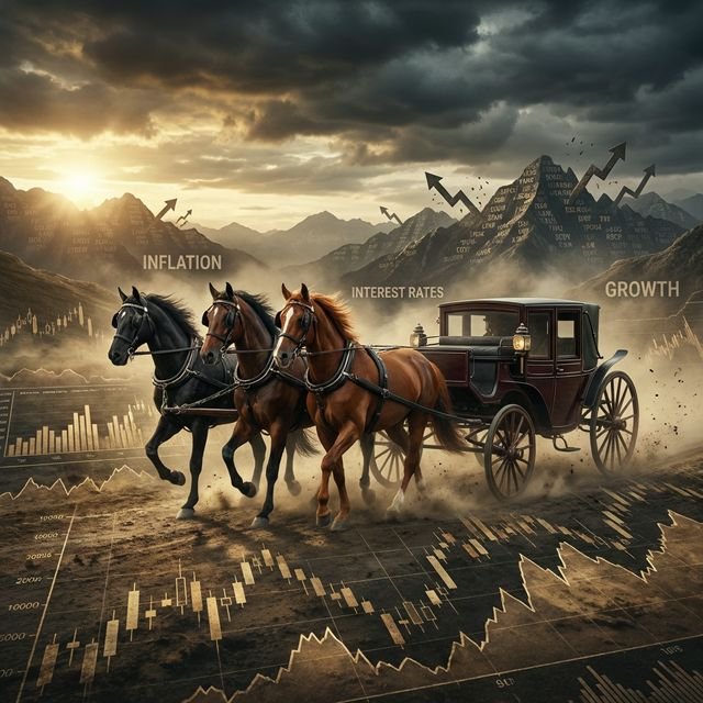 你亏的钱早注定了!看懂金融周期,普通人别再当股市被割的韭菜! 驱动周期的三驾马车